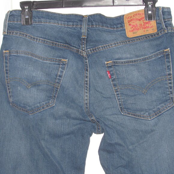 LEVI’S 559 Men’s Medium Wash Jeans Size 34